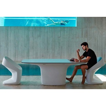 Vondom Ufo table suitable for indoor and outdoor use