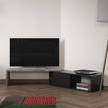 Temahome Move TV cabinet with movable top with a dynamic design