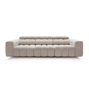 Sofá de cuatro plazas con respaldo reclinable | kasa-store