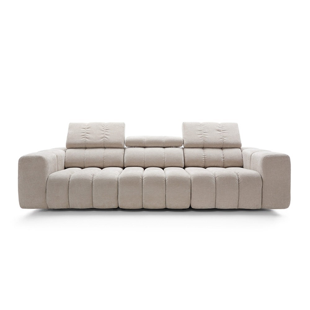 Sofá de cuatro plazas con respaldo reclinable | kasa-store