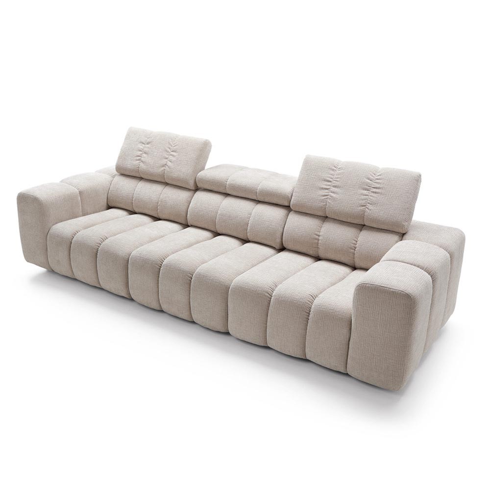 Τετραθέσιος καναπές με ανακλινόμενη πλάτη | kasa-store