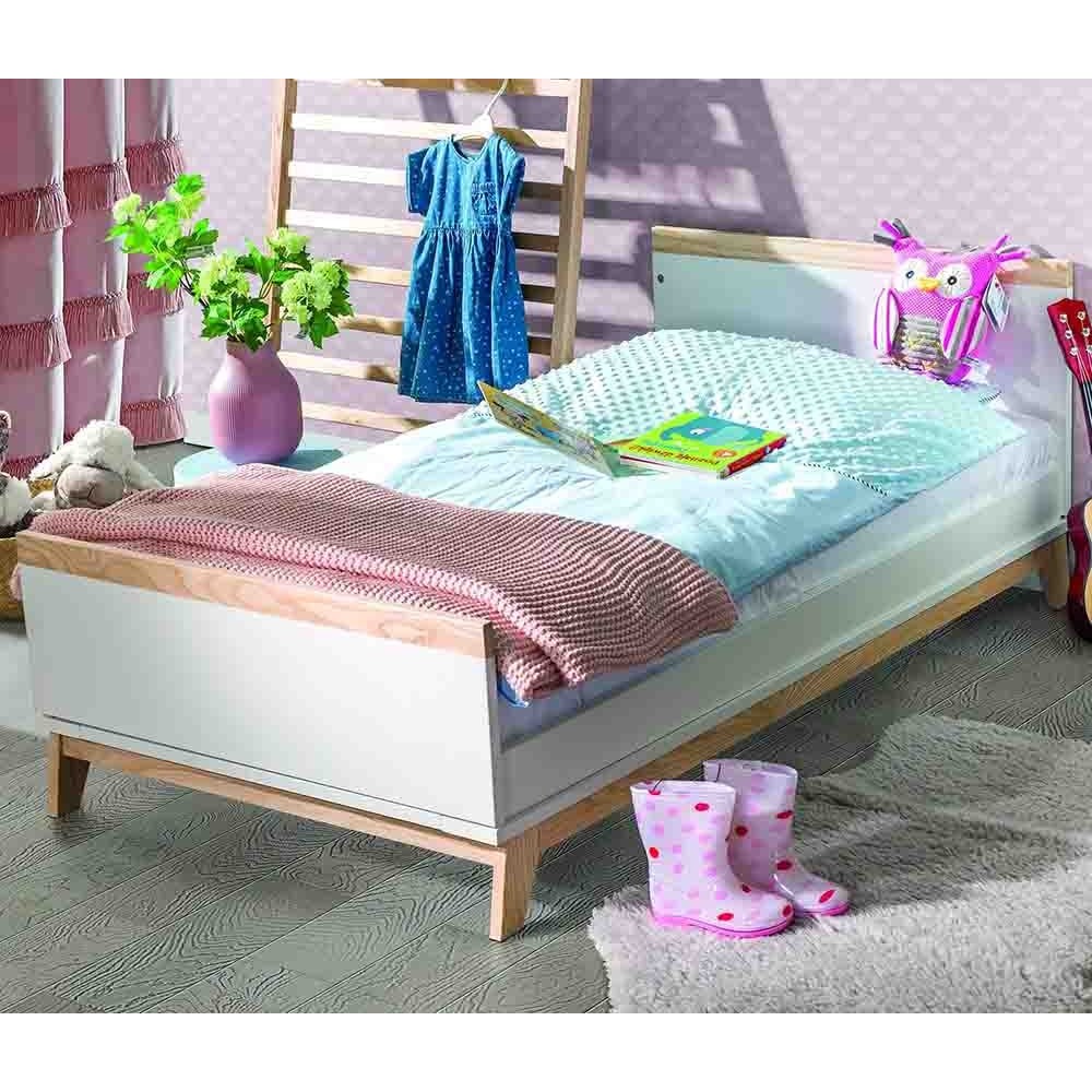 Nordik παιδικό κρεβάτι μετατρέψιμο σε βρεφική κούνια | kasa-store