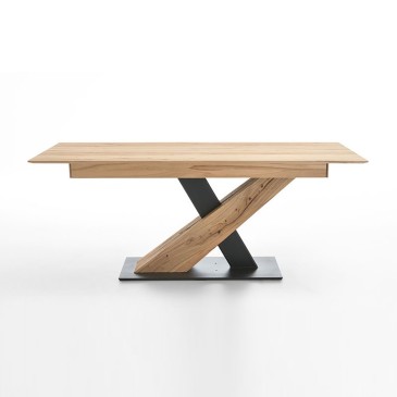 Hartmann utdragbart bord med skiva i bokträ | kasa-store