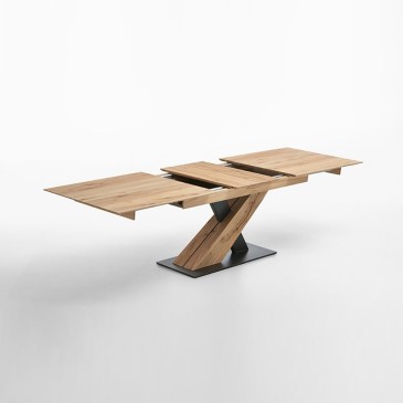 Hartmann tavolo allungabile con piano in legno di faggio | kasa-store
