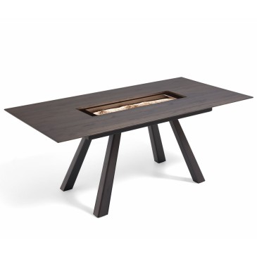 Hartmann fixed table Alva collection in birch wood | kasa-store