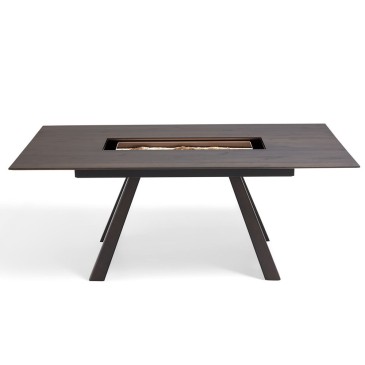 Hartmann fixed table Alva collection in birch wood | kasa-store