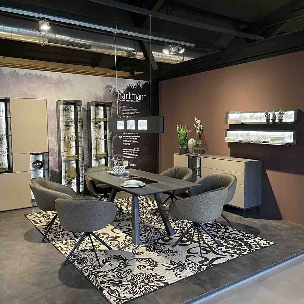 Hartmann vaste tafel Alva collectie in berkenhout | kasa-store