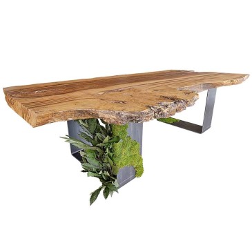 Mehrhundertjähriger Tisch aus Kastanienholz von Linfadecor | kasa-store