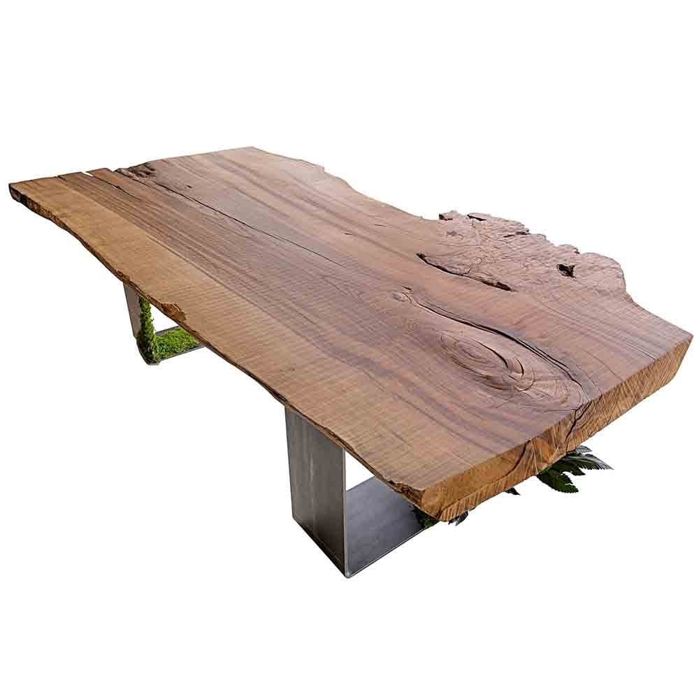 Mehrhundertjähriger Tisch aus Kastanienholz von Linfadecor | kasa-store