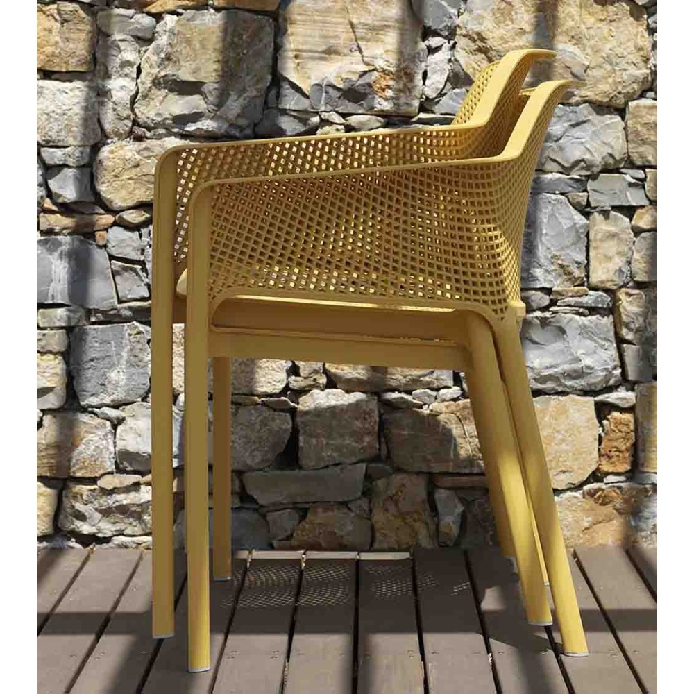 Net by Nardi udendørs stol i forskellige finish | kasa-store