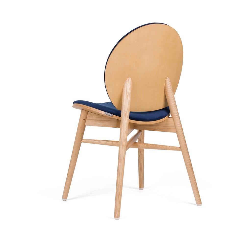 Fenabel Eder est σετ με 2 ξύλινες καρέκλες | kasa-store
