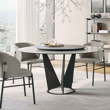 Dall'Agnese Eiffel round dining table | kasa-store