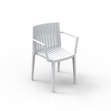 Ensemble de 4 chaises d'extérieur Vondom Spritz conçu par Archirivolto Design