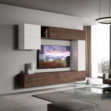 Itamoby Isoka A15 Wohnwand ideal für Ihr Wohnzimmer | Kasa-Store