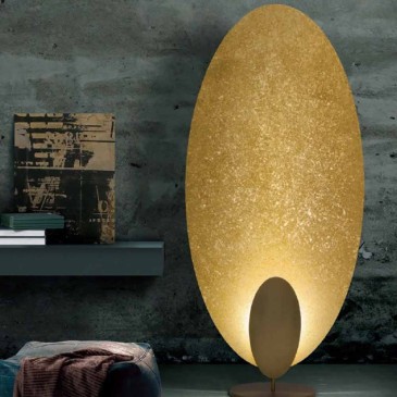 Masai icon floor lamp with reflected light