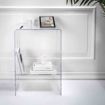 Iplex Design Eith soffbord i plexiglas | kasa-store