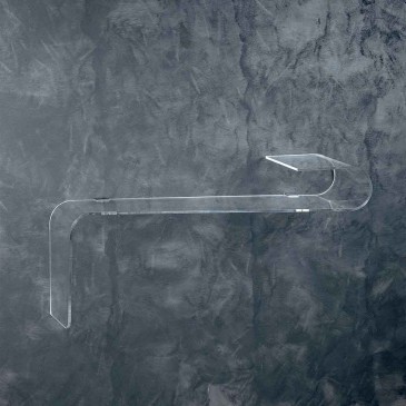 Vesta Float transparante wandconsole in plexiglas | kasa-store