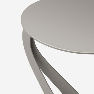 Pezzani Swan coffee table with glass top | kasa-store