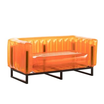 Mojow Yomi divano due posti arancione