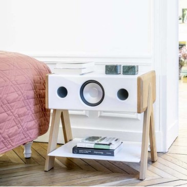 Ασύρματο ακουστικό ηχείο La Boite Concept Cube από ξύλο