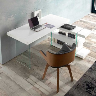 Μοντέρνο και κομψό ξύλινο γραφείο από Angel Cerdà | kasa-store