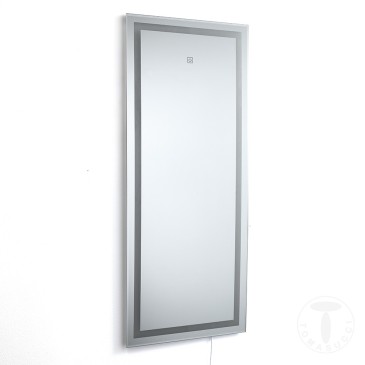 Tomasucci Line wall mirror with LED light | kasa-store