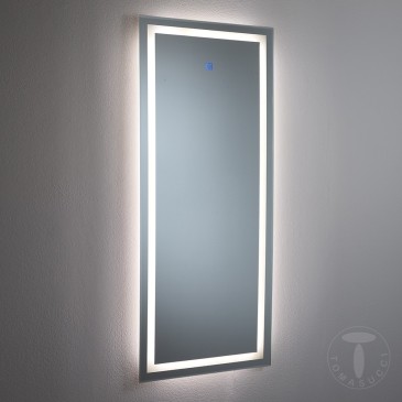 Tomasucci Line veggspeil med LED-lys | kasa-store