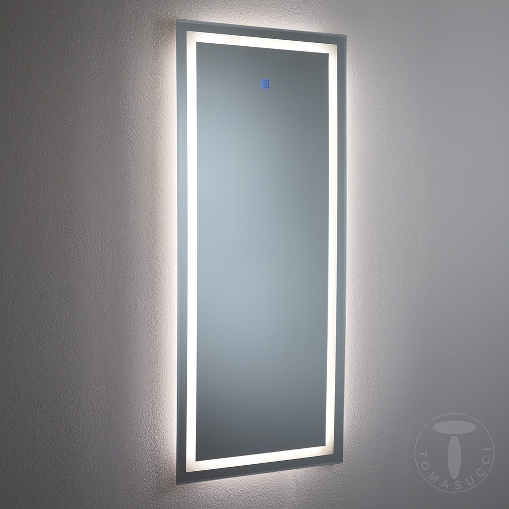 Tomasucci Line wandspiegel met LED-licht | kasa-store