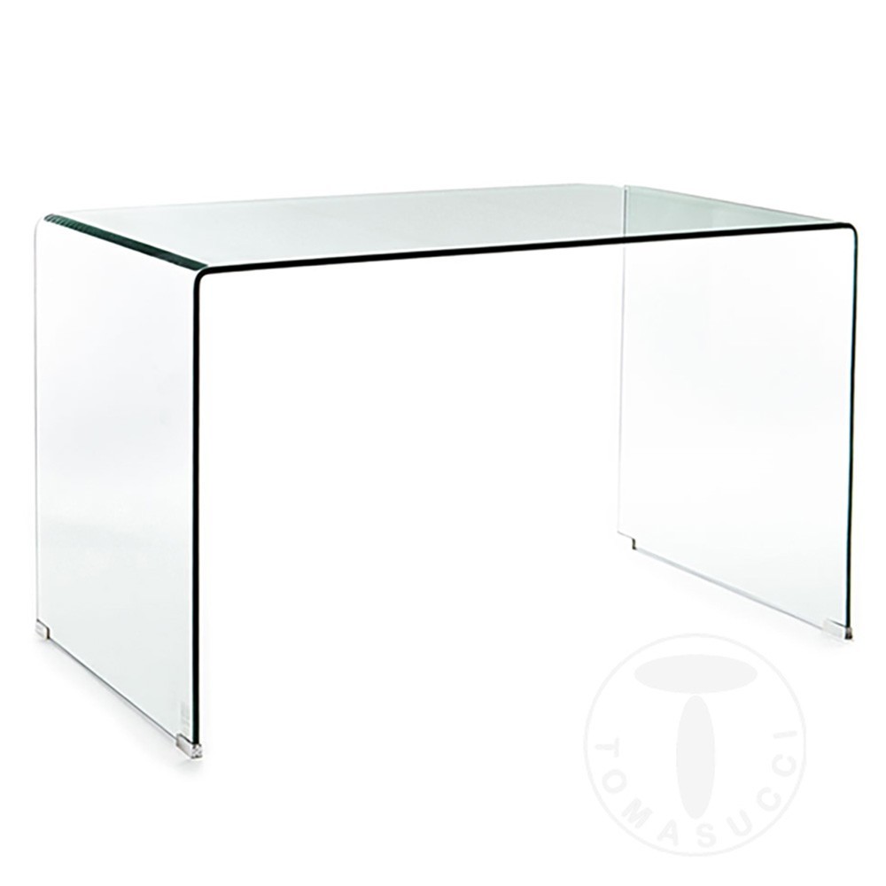 Glass desk by Tomauscci suitable for home office | kasa-store