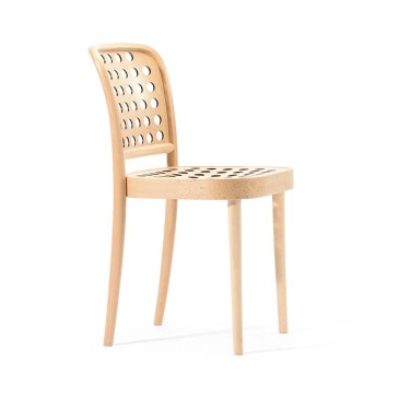 Ton 822 chair in curved beech wood | kasa-store