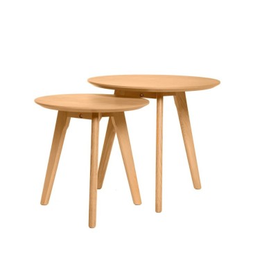 Conjunto de duas mesas de centro klaus by Somcasa | Loja Kasa