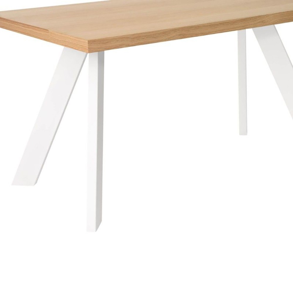 Ξύλινο τραπέζι Julia της Somcasa με μεταλλικά πόδια | kasa-store