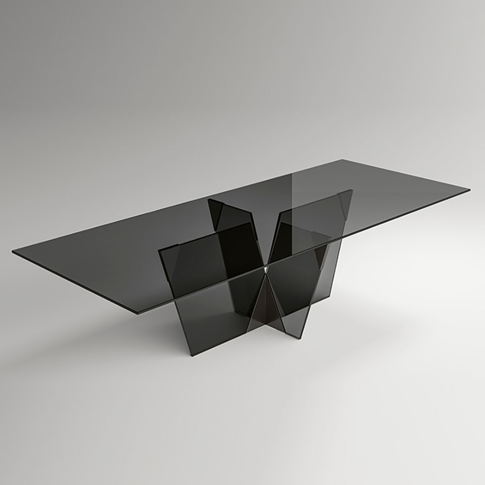 Tonelli Design Crossover glazen tafel | kasa-store