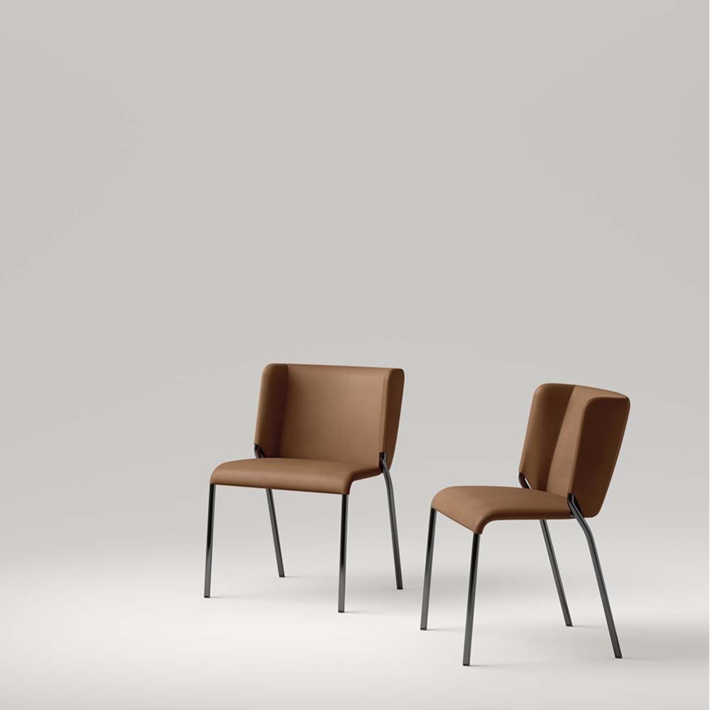 Tonelli Design She lederen stoel | kasa-store