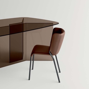Tonelli Design She δερμάτινη καρέκλα | kasa-store