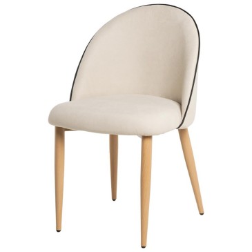 Ariella gestoffeerde stoel van Somcasa | Kasa-winkel