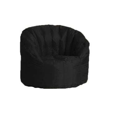 Tortuga bean bag 100% polyester pouf with non-removable cover