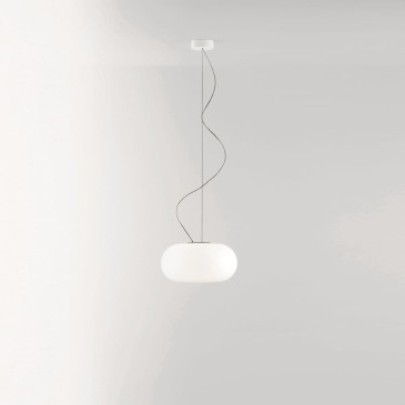 Prandina Overgeblazen glazen hanglamp | kasa-store