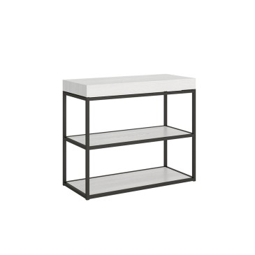Plano console by Itamoby in white ash or natural oak.