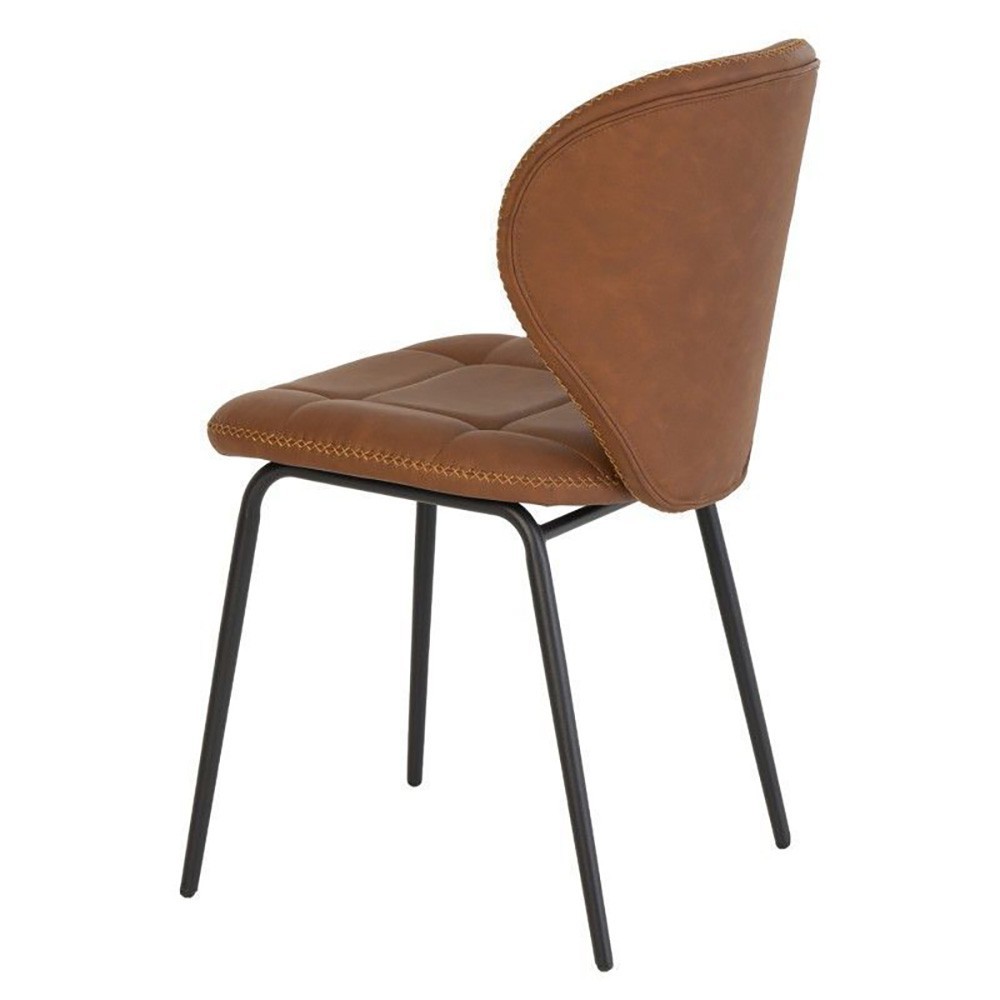 Conjunto de 2 sillas Dafne símil piel de Somcasa | Kasa-tienda