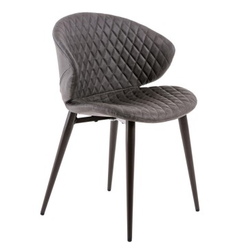Gilda imitation leather chair by Somcasa | Kasa-store