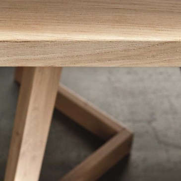 Mesa de madeira Altacorte Seven em estilo nórdico | kasa-store