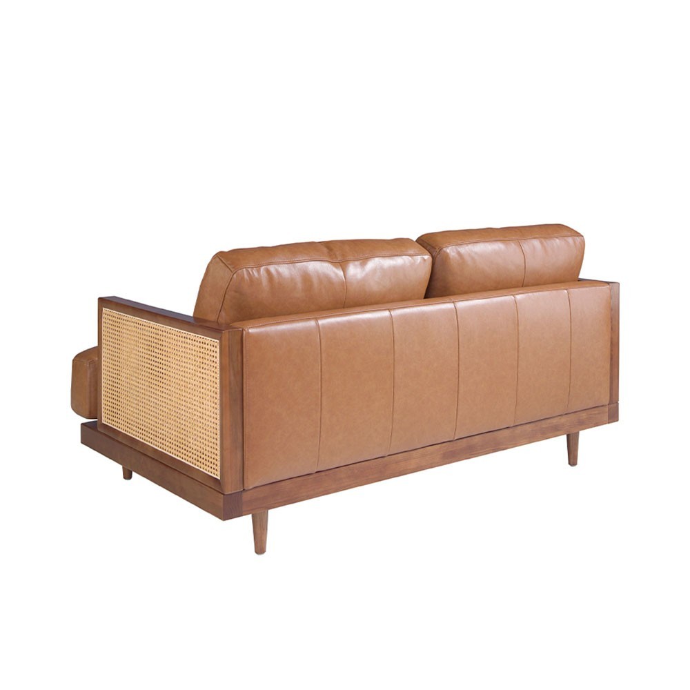 Canapé vintage en cuir par Angel Cerdà | Kasa-Store