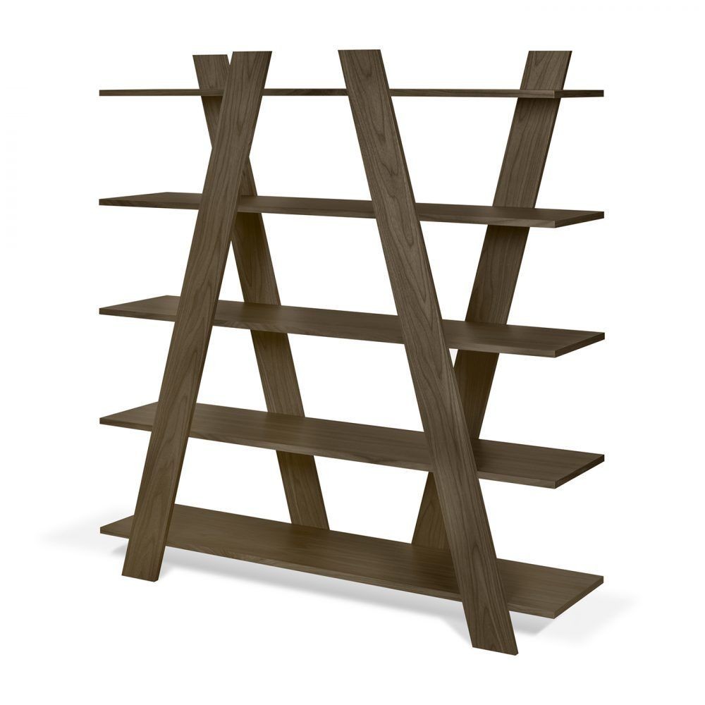 Temahome Wind bookcase in recycled wood | kasa-store