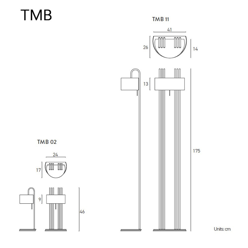 TMB bordlampe fra Lumen Center Italia | kasa-store