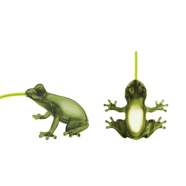 Hungry Frog Lamp by Qeeboo designed by Marcantonio | kasa-store