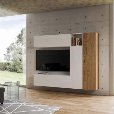 Itamoby Isoka A18 Wandsystem für das Wohnzimmer | Kasa-Store