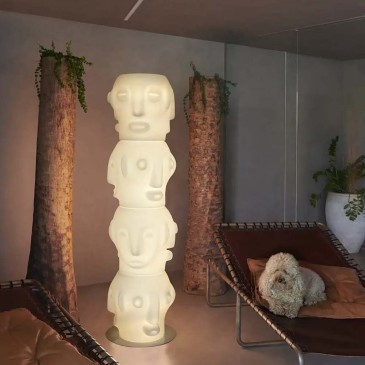 Slide Threebù Candeeiro de pé com luz Totem | kasa-store