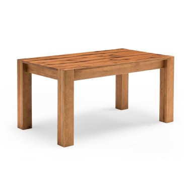 Table extensible Iris en bois de chêne massif | Kasa-magasin