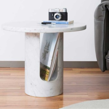 Covo U-Turn sohvapöytä Carraran marmoria | kasa-store